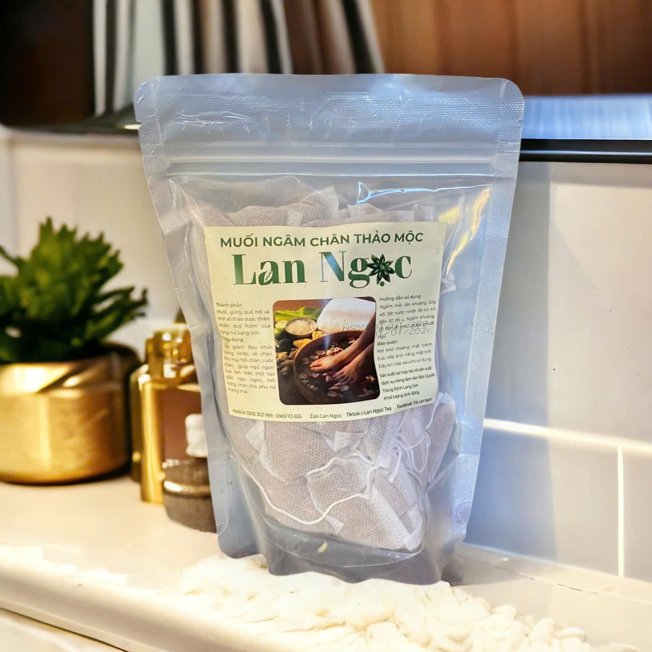 MUỐI NGÂM CHÂN THẢO MỘC