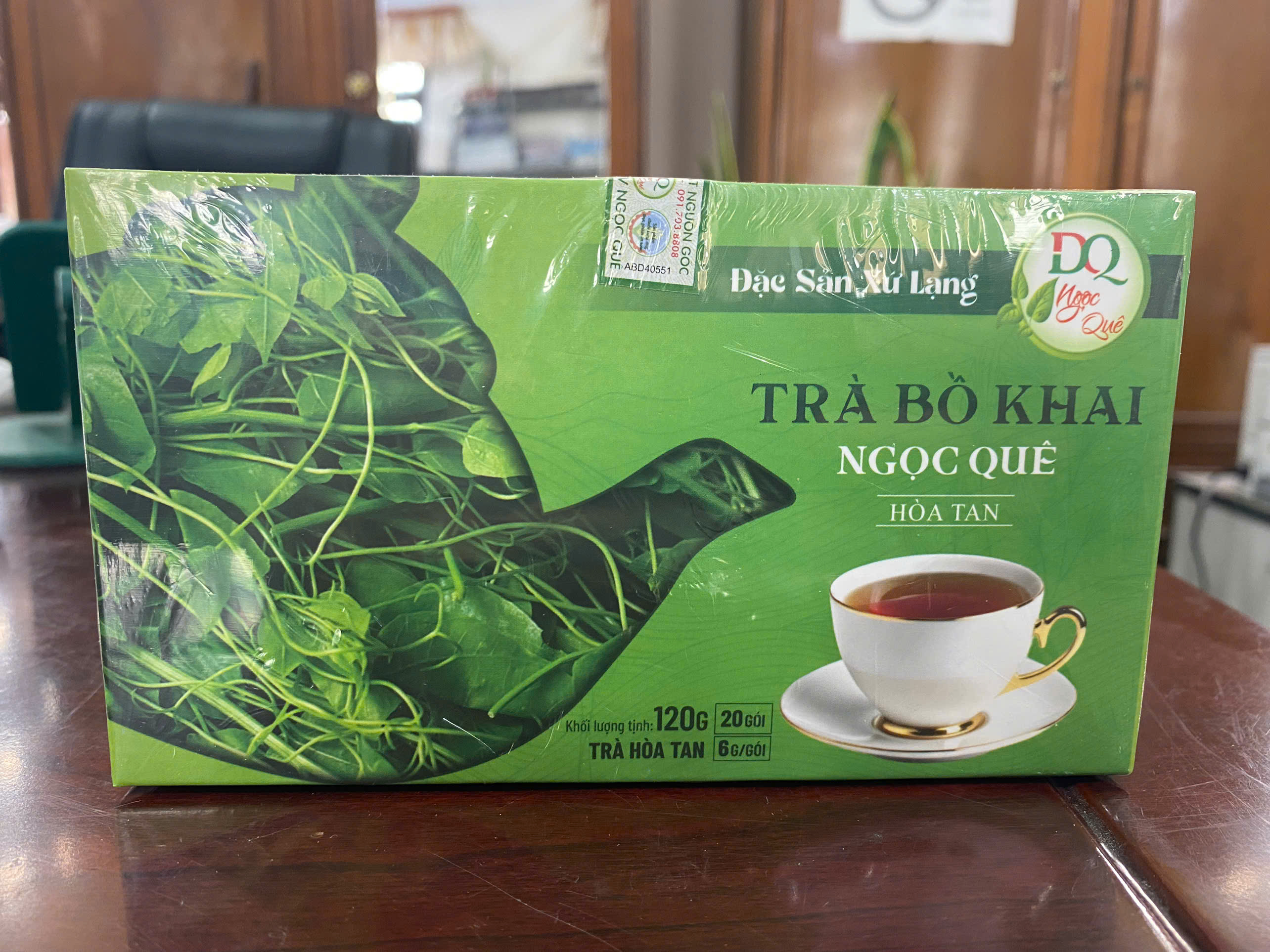 Trà bồ khai Ngọc Quê (hòa tan)