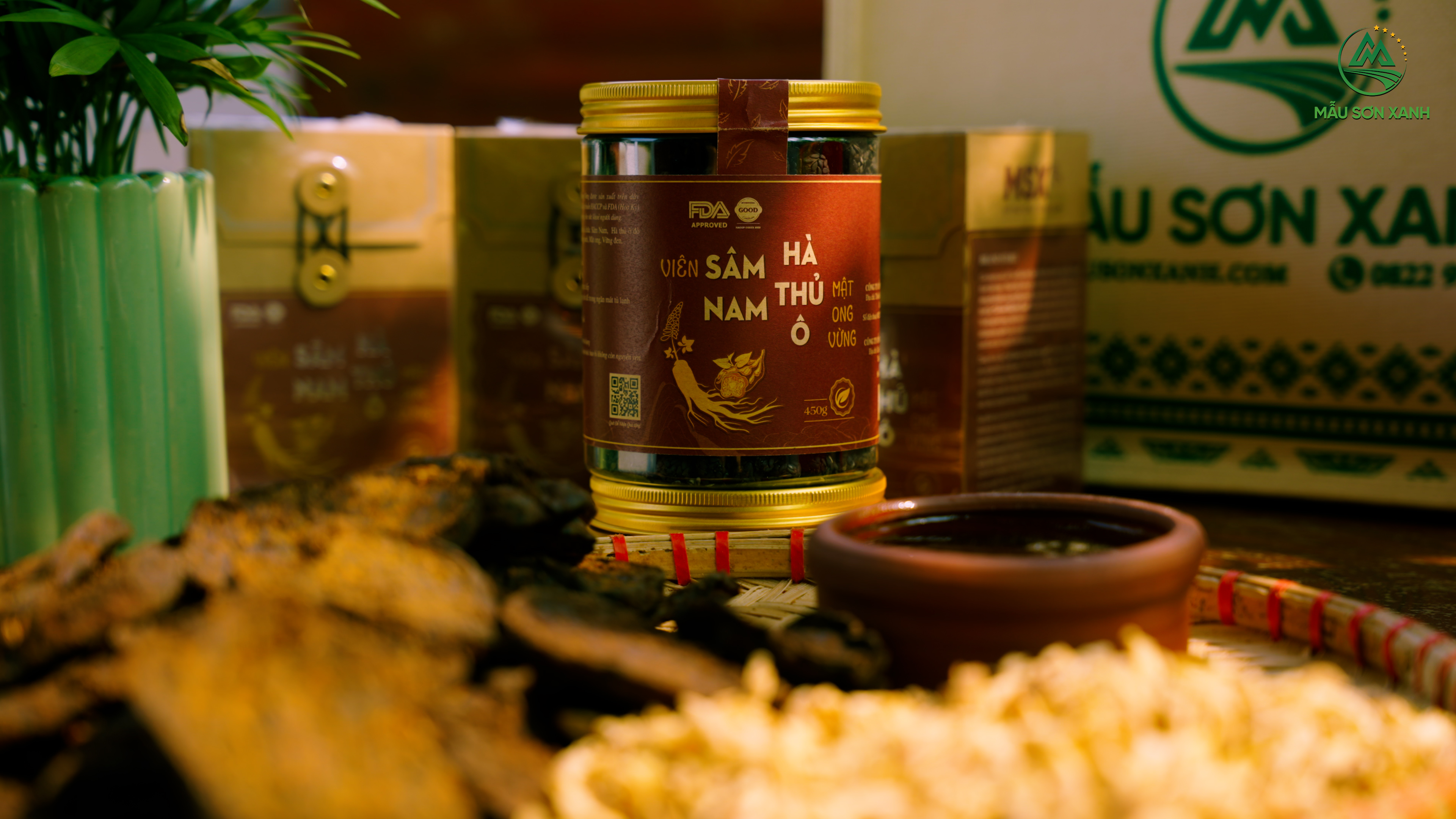 Viên Sâm Nam - HÀ Thủ Ô Mật Ong Vừng