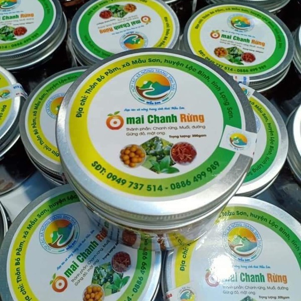 Ô mai chanh rừng Mẫu Sơn