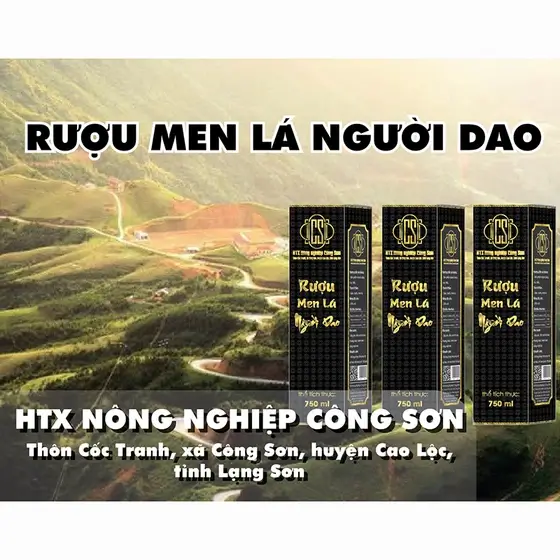 Rượu men lá người Dao